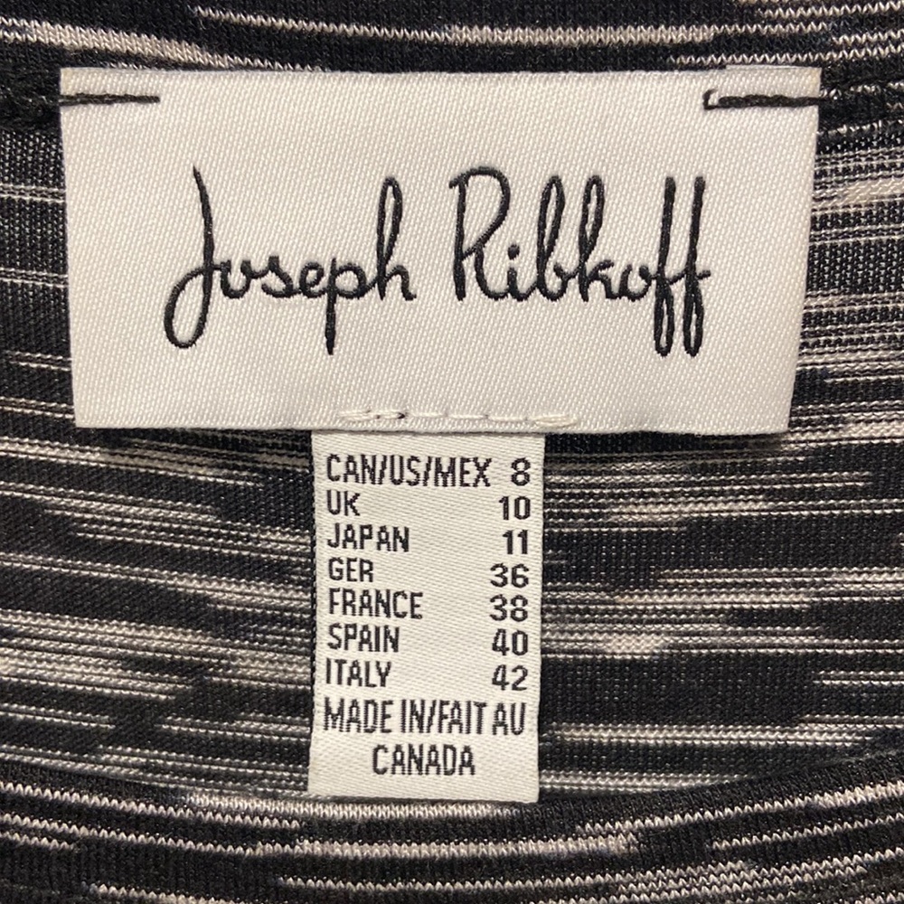 Joseph Ribkoff tunic length shirt - Women’s size 8.